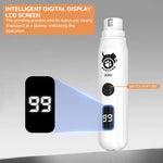 Qpets Dog Nail Grinder with Diamond Grinding Wheel and Dual Slot Safety Cap | 3-Speed USB Rechargeable Design