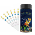 Qpets PH Water Testing Strips for Aquarium and Drinking Water with 7 in 1 Indicators | 100 Count