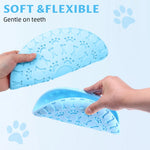 Qpets Flying Disc Toys for Dogs with Aerodynamic Design and 11 in TPR Rubber Build | Floats on Water