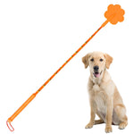 Qpets Dog Training Stick for Obedience and Agility with Non Slip Handle and Lanyard | TPR Rubber Heart Shape Toy