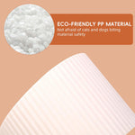 Qpets Raised Cat Bowl for Comfortable Eating with 14cm Tilted Design | Reduces Neck & Joint Strain