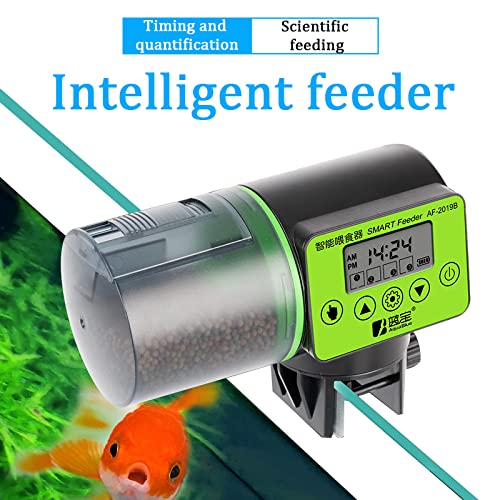 USB Charger 3 Way Automatic Fish Feeder Timer Turtle Food Fish Tank Accessories Aquarium Auto Feeder Fish for Marine Aquariums Pond (Updated Fish Feeder)