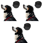 Qpets Dog Ear Protectors for Anxiety Relief with Adjustable Chin Strap | 3PCS Noise Reduction Cover