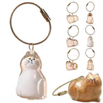 Qpets® Cat Fur Storage Bottle Keychain