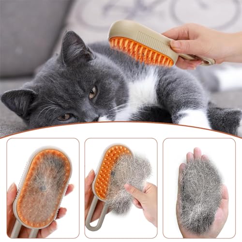 Qpets® Cat Steam Brush Dog Steam Hair Brush