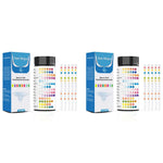 Qpets Water Testing PH Strips for Aquarium and Drinking Water 100PCS Kit | 14 in 1 Test