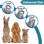 Qpets® Professional Electric Dog Nail Grinder with 2 LED Light Trimmer for Cat Low Noise Pet Clippers Cutter 3 PCS