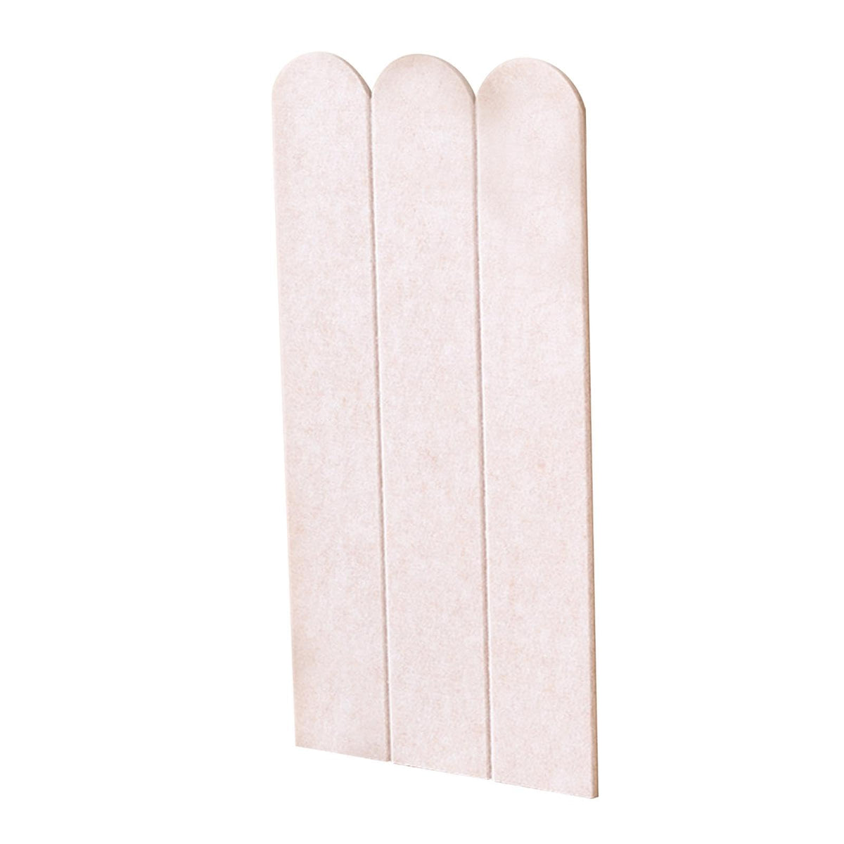 Qpets® Cat Scratcher 30x60cm Wall Protector Felt Board Durable PVC Felt Coated, Decorative Fence Style Cat Scratching Board, Peel and Stick Self-Adhesive Wall Cat Scratcher, Beige