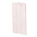 Qpets® Cat Scratcher 30x60cm Wall Protector Felt Board Durable PVC Felt Coated, Decorative Fence Style Cat Scratching Board, Peel and Stick Self-Adhesive Wall Cat Scratcher, Beige