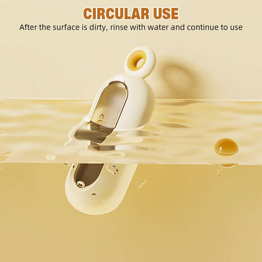 Qpets Pet Hair Remover for Furniture and Clothes featuring Rotating Polyester Roller | Reusable and Washable Fur Cleaner