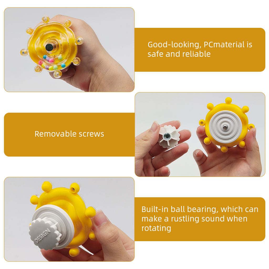 Qpets Bird Foraging Spin Wheel with Smooth Rotation for Parakeets, Cockatiels and Conures