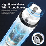 Qpets Electric Nail Trimmer for Pets with Dual LED Light and Adjustable Speed | USB Rechargeable 2000mAh Grinder