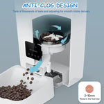 Qpets Automatic Pet Feeder with WiFi App Control and Dual Power | 3L BPA-Free Food Dispenser