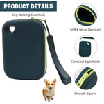 Qpets Pet Treat Pouch Portable Silicone Snack Pack for Dog Training and Outdoor Use