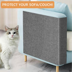 Qpets Cat Scratch Pad for Wall and Floor Furniture Protection 30x100cm Grey 3pcs