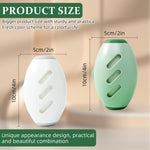 Qpets Reusable Gel Lint Roller for Clothes Sofa and Carpet with Washable Sticky Ball 2Pcs