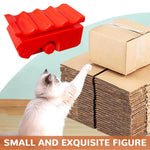 Qpets Cardboard Box Panel Cutter for DIY Cat Scratchers with Ergonomic Handle | Portable Craft Tool