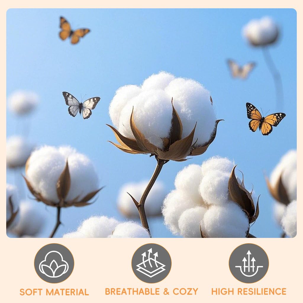 Qpets Pet Pillow for Cats and Dogs with Glow in the Dark Star Design 24x20cm 3pcs | Soft Plush Cushion for Comfortable Sleep