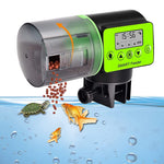 USB Charger 3 Way Automatic Fish Feeder Timer Turtle Food Fish Tank Accessories Aquarium Auto Feeder Fish for Marine Aquariums Pond (Updated Fish Feeder)