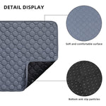 Qpets Pee Pads for Dogs with 4 Layer Waterproof Design 50x35 cm Set of 2 | Machine Washable