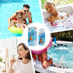 Qpets Pool Test Strips 7 in 1 for Spa and Hot Tub with 50 PET Strips | Fast 30s Results
