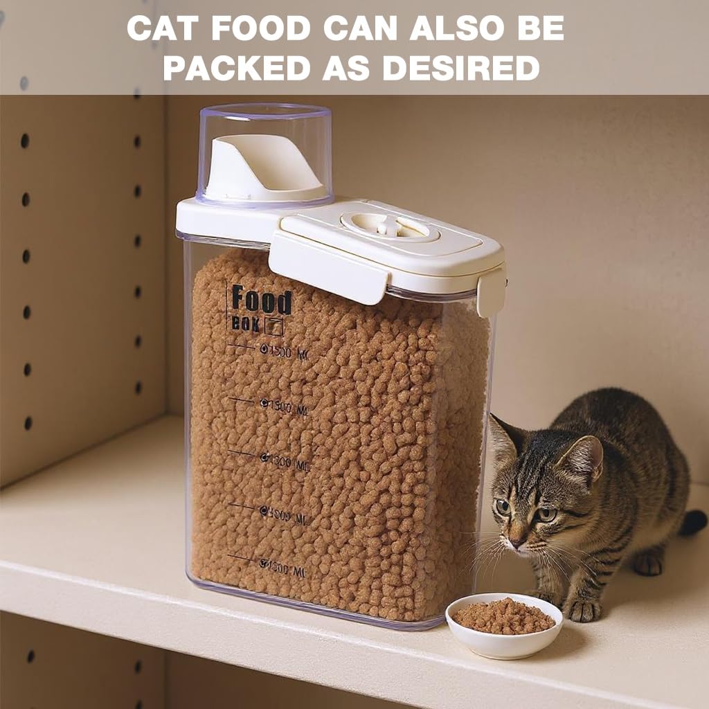 Qpets Cat Bowl for Multi Pet Homes with 2 In 1 Detachable Wall Mounted Design | BPA Free