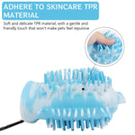 Qpets Pet Feet Cleaning Cup for Dogs and Cats with Dense Silicone Bristles | Quick-Dry Design