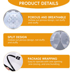 Qpets Cat Muzzle Collar for Bathing and Recovery with Transparent Ventilated Hood | Breathable Anti Licking Protective Mask