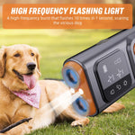 Qpets Ultrasonic Dog Bark Control Device with 25FT Range and LED Light | USB Rechargeable Training Aid