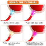 Qpets Dog Toy Ball for Cats and Dogs with Triple Play Modes and USB Rechargeable Design