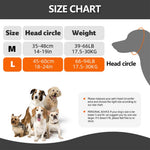 Qpets Dog Ear Protectors for Anxiety Relief with Adjustable Chin Strap | 3PCS Noise Reduction Cover