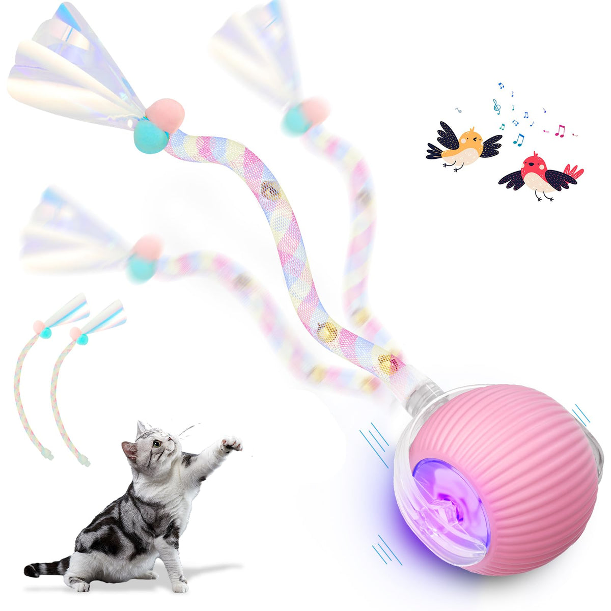 Qpets® Interactive Cat for Indoor Cats