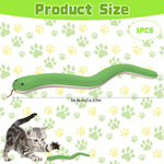 Qpets Cartoon Plush Cat Toy for Interactive Play with 14.5 in Soft Bite‑Resistant Fabric | Ideal for Kittens and Cats