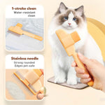 Qpets Cat Self Grooming Brushes for Furniture Legs featuring Removable Silicone Pads | 2Pcs Set