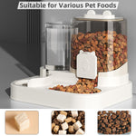 Qpets Cat Feeding Bowl for Dry and Wet Food with 8.5 cm Elevation and Food‑Grade PP | 14 cm Diameter
