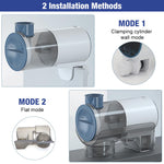 Qpets Fish Feeder with 220ml Moisture-Proof Hopper for Aquariums | 4 Timer Settings