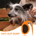 Qpets Pet Knotting Comb for Dogs Cats and Rabbits with Ergonomic Non Slip Handle | Gentle Detangling Grooming Tool