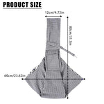 Qpets Dog Carrier Bag for Outdoor Travel with Snap Button Design and Cotton Liner | Fits Pets up to 7.5kg