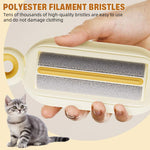 Qpets Pet Hair Remover for Furniture and Clothes featuring Rotating Polyester Roller | Reusable and Washable Fur Cleaner