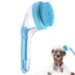Qpets® Pet Bath Brush for Dogs and Cats