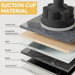 Qpets Interactive Cat Toy for Independent Play featuring Twist Lock Suction Cup and Black Feather