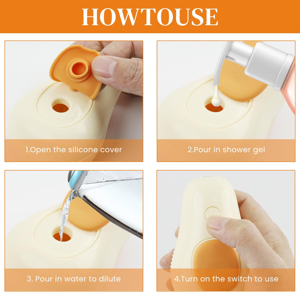 Qpets Cat Comb for Easy Pet Grooming with 84 Soft Bristles and Rotatable Handle | USB Rechargeable