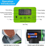 USB Charger 3 Way Automatic Fish Feeder Timer Turtle Food Fish Tank Accessories Aquarium Auto Feeder Fish for Marine Aquariums Pond (Updated Fish Feeder)