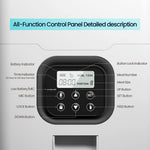 Qpets Automatic Dog Feeder 6L Pet Food Dispenser with Voice Recording & Dual Power | Easy Feeding for Cats and Dogs