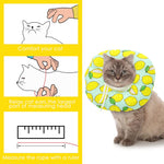 Qpets Cat Clothes for Surgery Recovery with Adjustable Neckline and Snap Button | Soft Cotton Purple Plaid Suit 30 cm Back Length