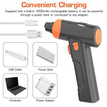 Qpets Dog Nail Grinder with LED Light and 3 Speeds featuring Manual Control Mode | Rechargeable 1200mAh Pet Trimmer for Dogs and Cats