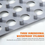 Qpets Pet Cage Mat for Dogs Cats and Rabbits with Porous Design and 30×30 cm TPE Flooring | Waterproof Non Slip Easy Clean Pads