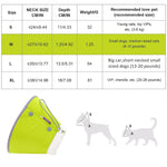 Qpets Cat Cone Collar for Post Surgery Recovery with Dual Row Snap Buttons and Drawstring Adjustable Neck | Soft Polyester and Cotton for Cats 1.5–3Kg
