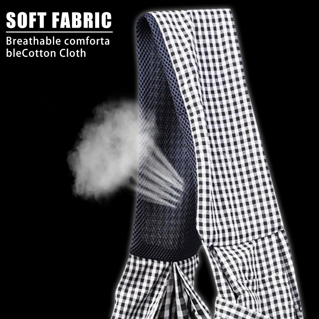 Qpets Dog Carrier Bag for Outdoor Travel with Snap Button Design and Cotton Liner | Fits Pets up to 7.5kg