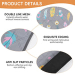 Qpets Pee Pads for Dogs with Multi Layer Leak Proof Design 90x75cm Gray Printing | Washable Reusable Puppy Training Mat